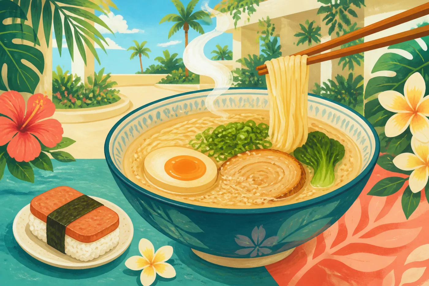 ラーメンを表現したカテゴリービジュアル